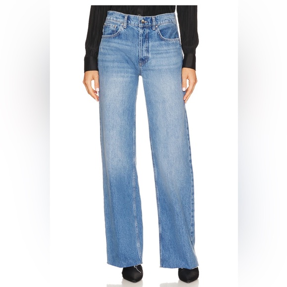 Anine Bing Denim - Anine Bing Hugh Jeans in Panama Blue